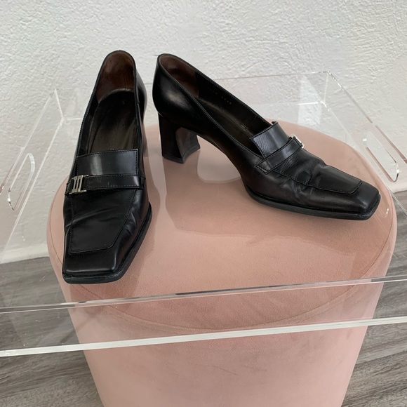 Sergio Rossi vintages square toe pumps - Picture 4 of 6